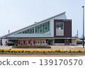 Nomi-Negami Station building | Image of a rural unmanned station | IR Ishikawa Railway | Nomi-Negami 55 Restaurant | Nomi City, Ishikawa Prefecture 139170570