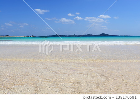 blue sea and sky 139170591