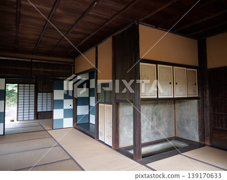 桂離宮，棋盤格圖案 139170633