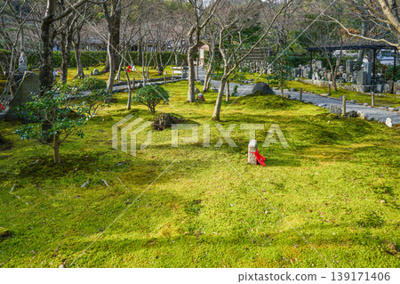 足野念佛寺的冬季庭院 足野念佛寺的冬季庭院 139171406