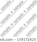 防複製浮水印素材 | 範例文字、斜線和白色邊框 | 透明 PNG 背景 139172425
