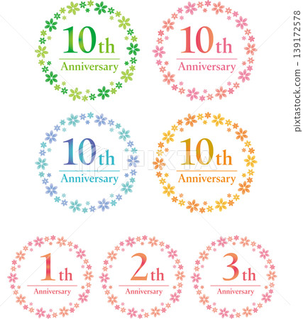 Anniversary Flower Title Anniversary Flower Title 139172578