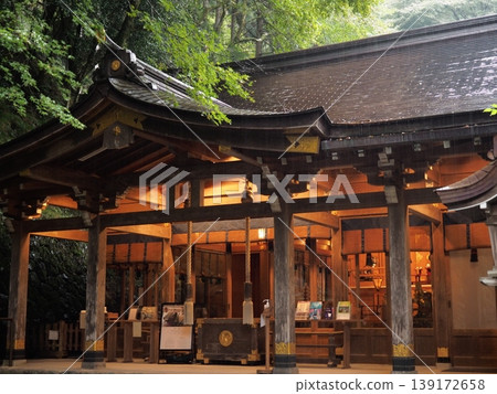 貴船神社，雨 139172658