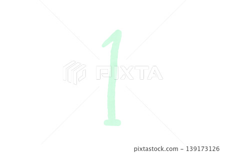 Pink watercolor number 1 hand-drawn pastel background decoration transparent material number one icon Pink watercolor number 1 hand-drawn pastel background decoration transparent material number one icon 139173126