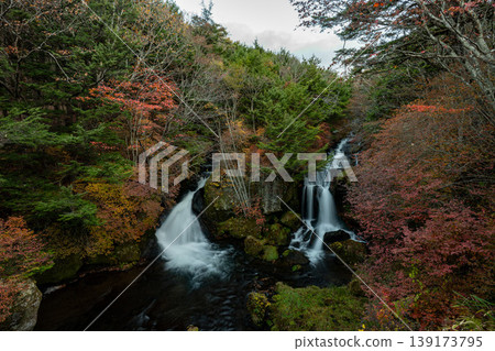 Autumn leaves in Oku-Nikko "Ryuzu Falls" Autumn leaves in Oku-Nikko "Ryuzu Falls" 139173795