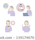 Senior women using computers and smartphones to access medical services 139174070