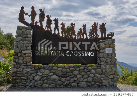 Remutaka crossing memorial - Featherston Remutaka crossing memorial - Featherston 139174495