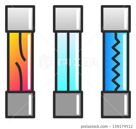 Fuses are safety components that prevent electric shock accidents caused by electrical leakage or overcurrent in home appliances. 139174512