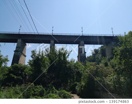 bridge over the river bridge over the river 139174863