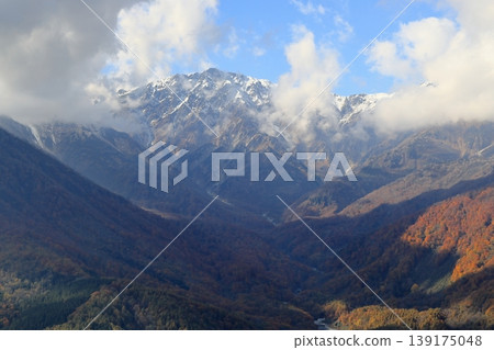 Autumn in the Northern Alps: Hakuba Sanzan 139175048