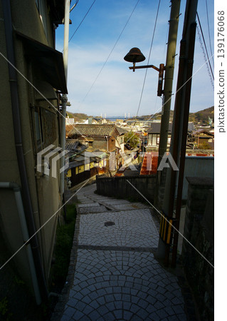 Scenery around Senkoji Park and Cat Alley in Onomichi City Scenery around Senkoji Park and Cat Alley in Onomichi City 139176068