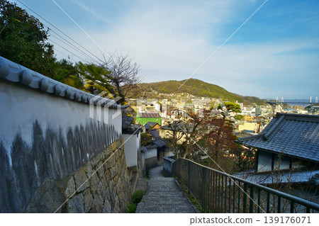 Scenery around Senkoji Park and Cat Alley in Onomichi City Scenery around Senkoji Park and Cat Alley in Onomichi City 139176071
