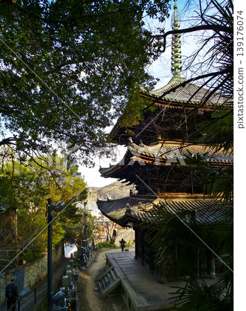 尾道市千光寺公園和貓巷週邊的景色 尾道市千光寺公園和貓巷週邊的景色 139176074