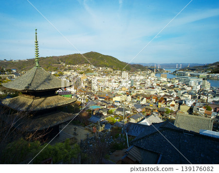 尾道市千光寺公園和貓巷週邊的景色 尾道市千光寺公園和貓巷週邊的景色 139176082