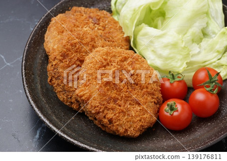Fried mentikatsu Fried mentikatsu 139176811