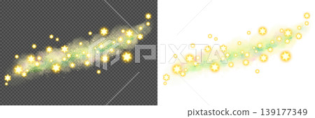 星空和星系圖片素材。銀河系，太空，透明PNG背景。 139177349