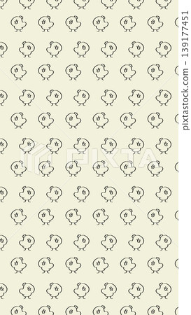 Simple line drawing of a chicken - Smartphone wallpaper Simple line drawing of a chicken - Smartphone wallpaper 139177451