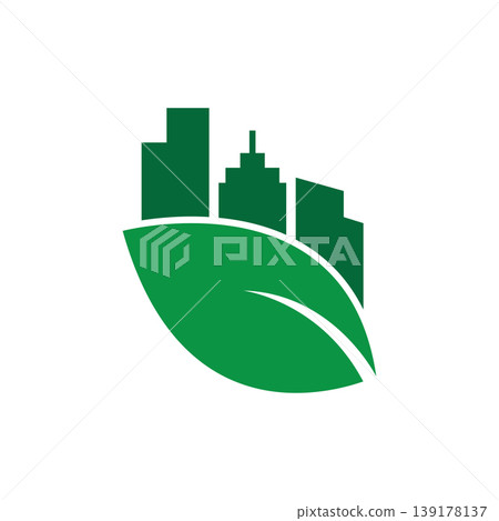 Green city icon 139178137