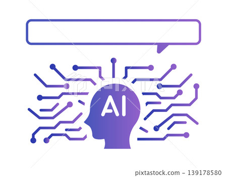 Generative AI, Artificial Intelligence, AI Chat, Chatbot, Speech Bubble, Conversation, DX, Technology, Business Generative AI, Artificial Intelligence, AI Chat, Chatbot, Speech Bubble, Conversation, DX, Technology, Business 139178580