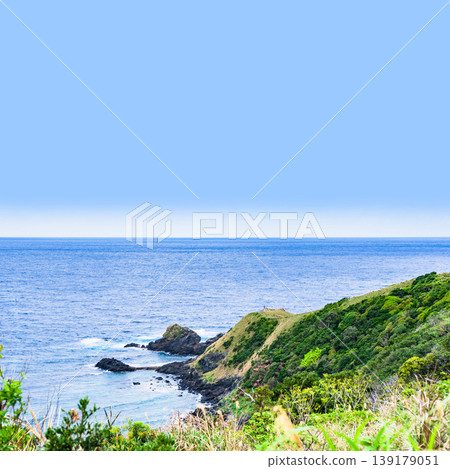 Miyakozaki is a tourist attraction and a location for the historical drama [A panoramic spot with a spectacular view of Amami Oshima] 139179051