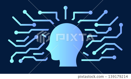 人工智慧 (AI)、數位網路技術、數位轉型 (DX)、系統、資訊技術 (IT)、商業背景 人工智慧 (AI)、數位網路技術、數位轉型 (DX)、系統、資訊技術 (IT)、商業背景 139179214