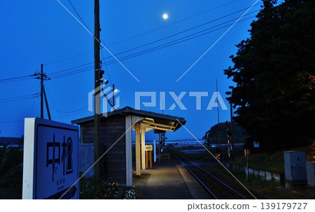 A view of the platform and tracks at Nakane Station on the Hitachinaka Seaside Railway. A view of the platform and tracks at Nakane Station on the Hitachinaka Seaside Railway. 139179727