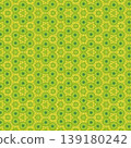 abstract background of green tiles 139180242