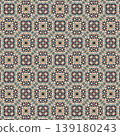 background of old vintage shabby tiles 139180243