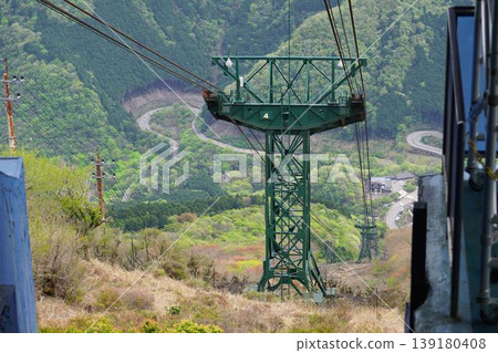 Cable car in the sky 139180408