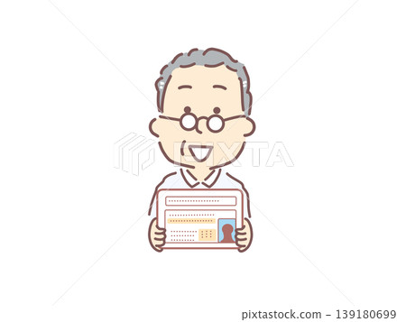 持有駕照的老年人 持有駕照的老年人 139180699