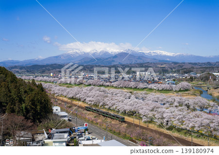 The fir tree remains, and the thousand cherry trees visible from the observation deck. The fir tree remains, and the thousand cherry trees visible from the observation deck. 139180974