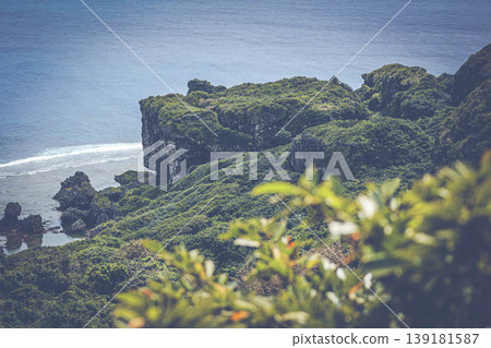 Okinawa cliffs Okinawa cliffs 139181587