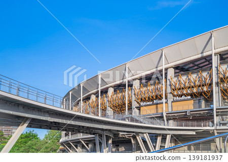 位於愛知縣名古屋市的帕洛瑪瑞穗體育場已竣工,該體育場可容納約 3 萬人。 位於愛知縣名古屋市的帕洛瑪瑞穗體育場已竣工,該體育場可容納約 3 萬人。 139181937