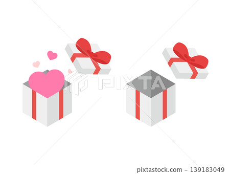 Gift box illustration Gift box illustration 139183049