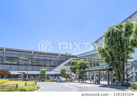 東京世田谷區都會景觀:共同車站廣場 東京世田谷區都會景觀:共同車站廣場 139183504