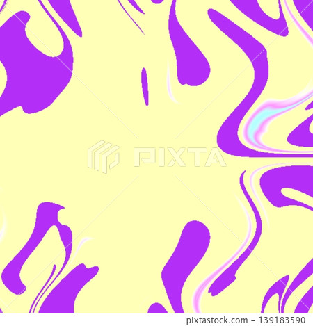 Hot Pink and Orange Abstract Wave Texture Background, Vibrant Fluid Gradient Motion, Modern Color Flow Design for Creative Digital Art and Trendy Visual Content 139183590