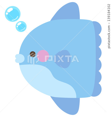 Cute Ocean Sunfish 139184102