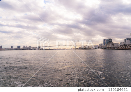 Tokyo as seen from a Tokyo Metropolitan Tourist Ship Tokyo as seen from a Tokyo Metropolitan Tourist Ship 139184631