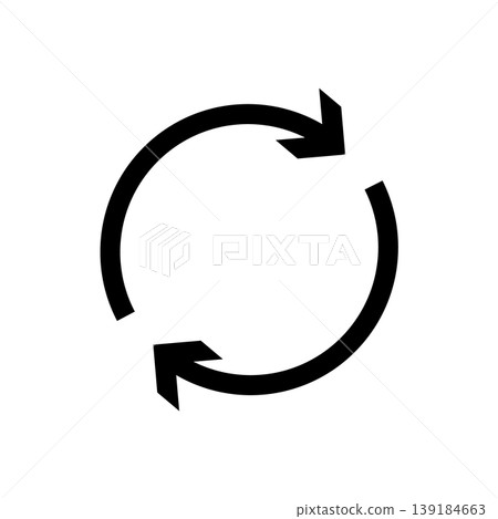 Refresh icon - Simple and easy-to-use update design Refresh icon - Simple and easy-to-use update design 139184663