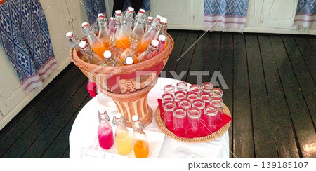 Juices available at the buffet Juices available at the buffet 139185107