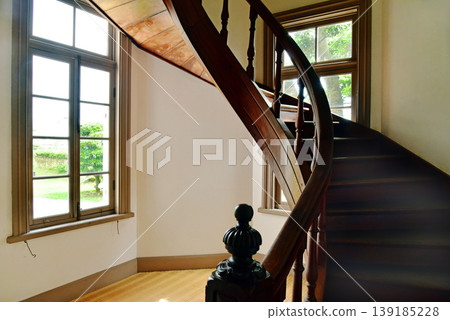 The spiral staircase of Jinpukaku The spiral staircase of Jinpukaku 139185228