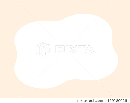 Fluffy Cloud Frame, Beige, Simple Pop Background, Copy Space Fluffy Cloud Frame, Beige, Simple Pop Background, Copy Space 139186026