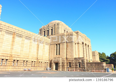 東京新宿區聖德紀念美術館風景 139186796