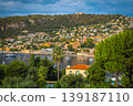 Anchored sailing boats and yachts in the bay, Nice, France 139187110