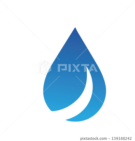 Modern Water Drop Nature Logo Design Modern Water Drop Nature Logo Design 139188242