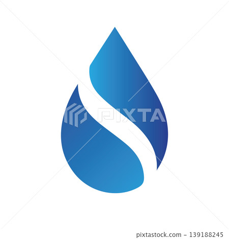 Fresh Aqua Leaf Water Drop Logo Fresh Aqua Leaf Water Drop Logo 139188245