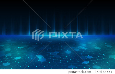 Abstract background consisting of set of hexagonal cells. Modern innovation communication technology business background. Background illustration vector. Abstract background consisting of set of hexagonal cells. Modern innovation communication technology business background. Background illustration vector. 139188334