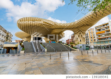 Metropol Parasol in Seville, Spain. 139189341