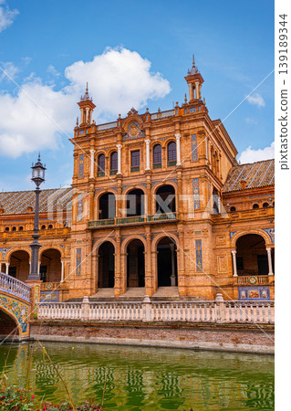The stunning Plaza de Espana, Seville 139189344
