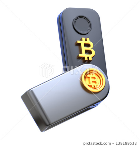 Bitcoin Cold Storage Glossy 3D Crypto Icon for UI Dashboard, SaaS Landing Page, Web3 Presentation Bitcoin Cold Storage Glossy 3D Crypto Icon for UI Dashboard, SaaS Landing Page, Web3 Presentation 139189538